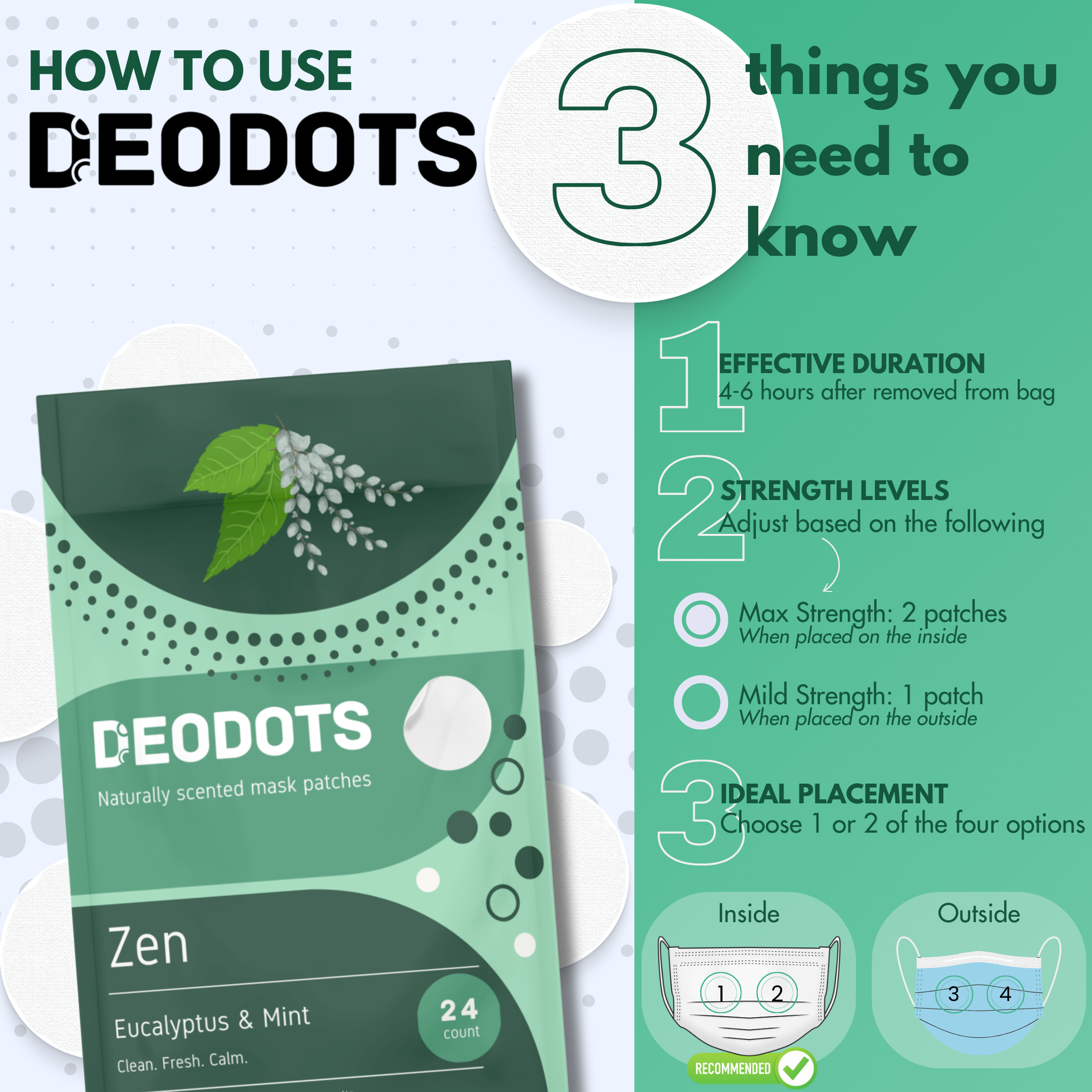 Zen - three things about using deodots