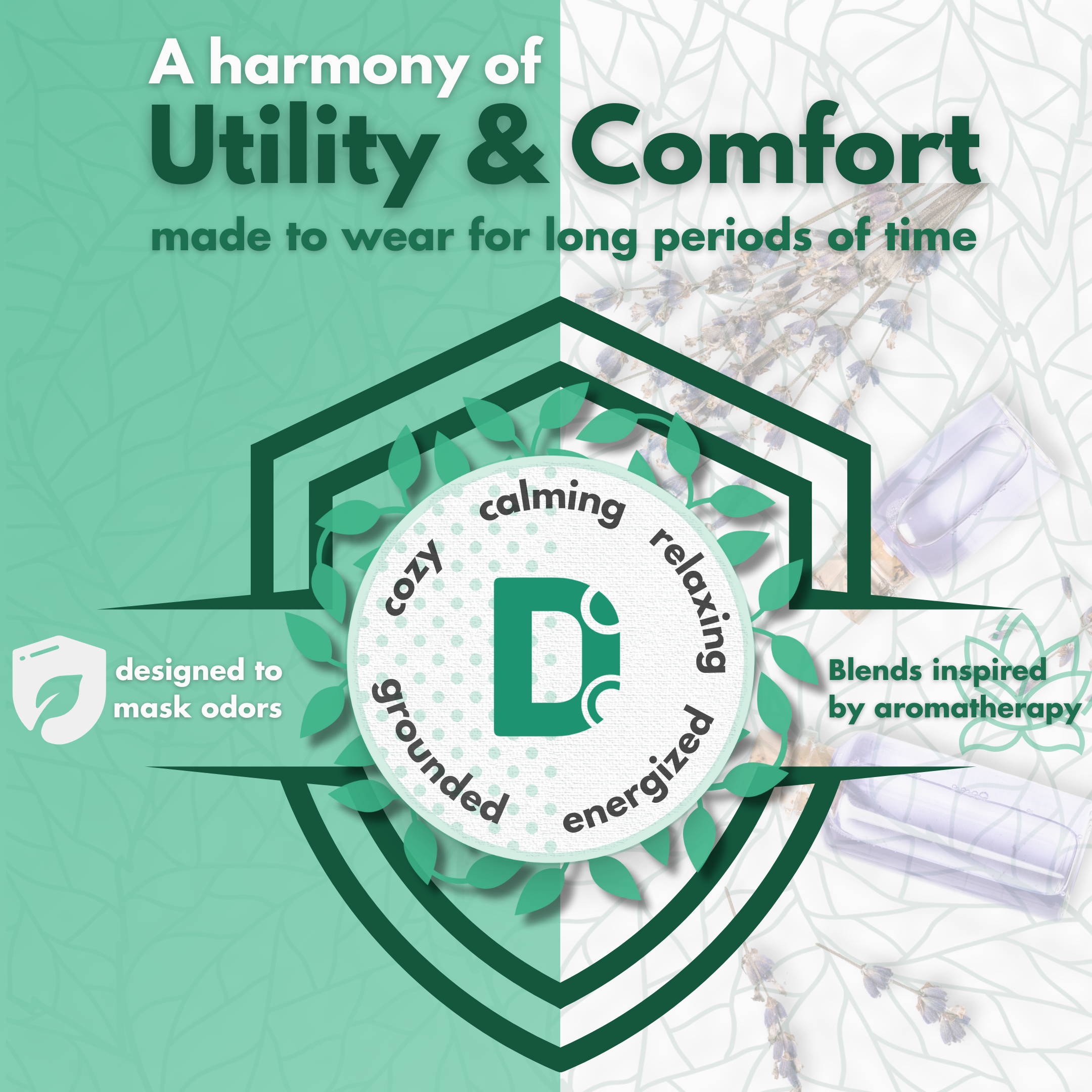 deodots scents are a blend of utility and comfort - zen